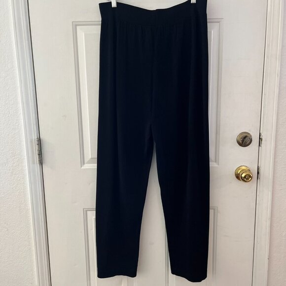Peruvian Connection Black Plus-Size Gabrielle Tunic & Gabrielle Pants Sz XXL - Picture 9 of 14
